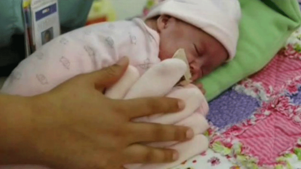 Baby-handschoen